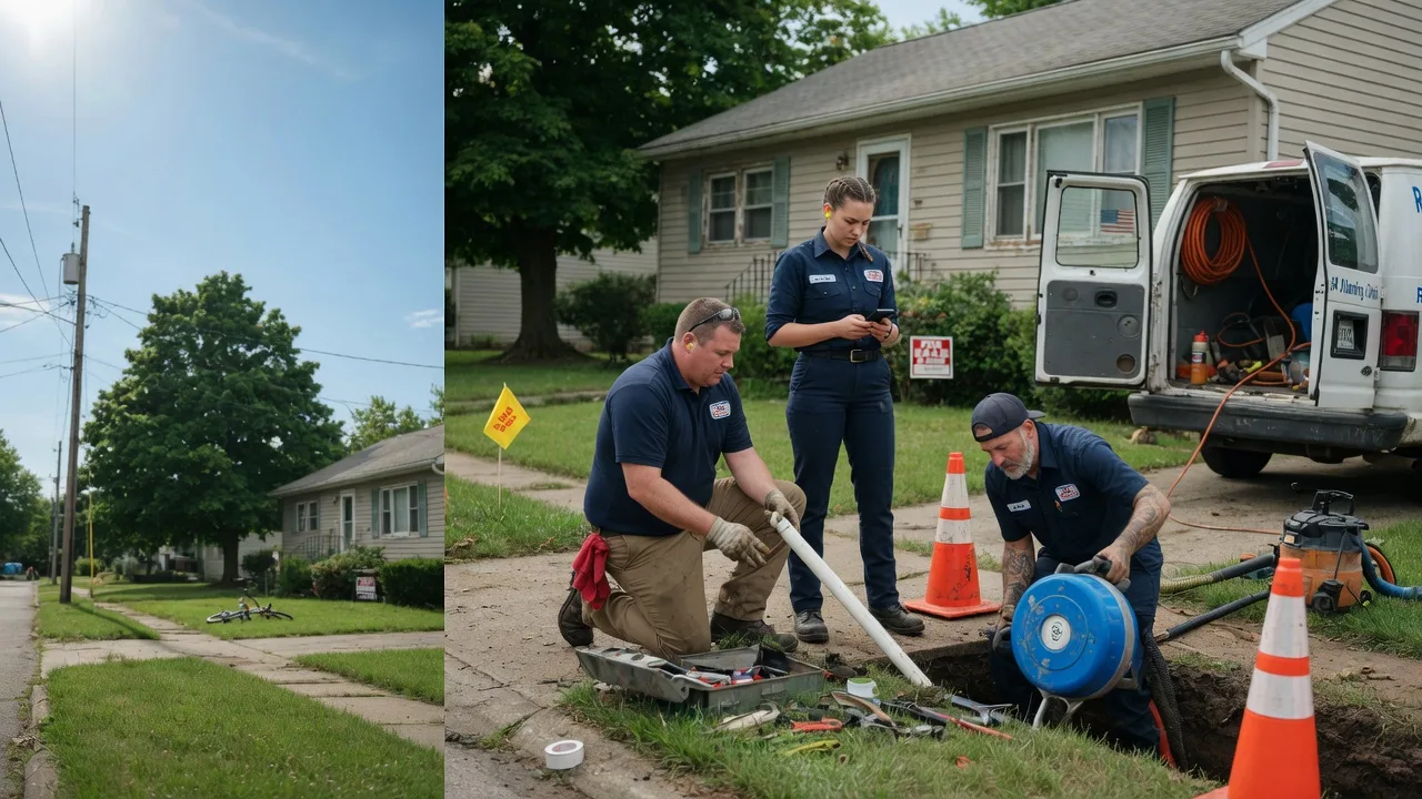 Sewer Line Repair in South Bend, IN near me